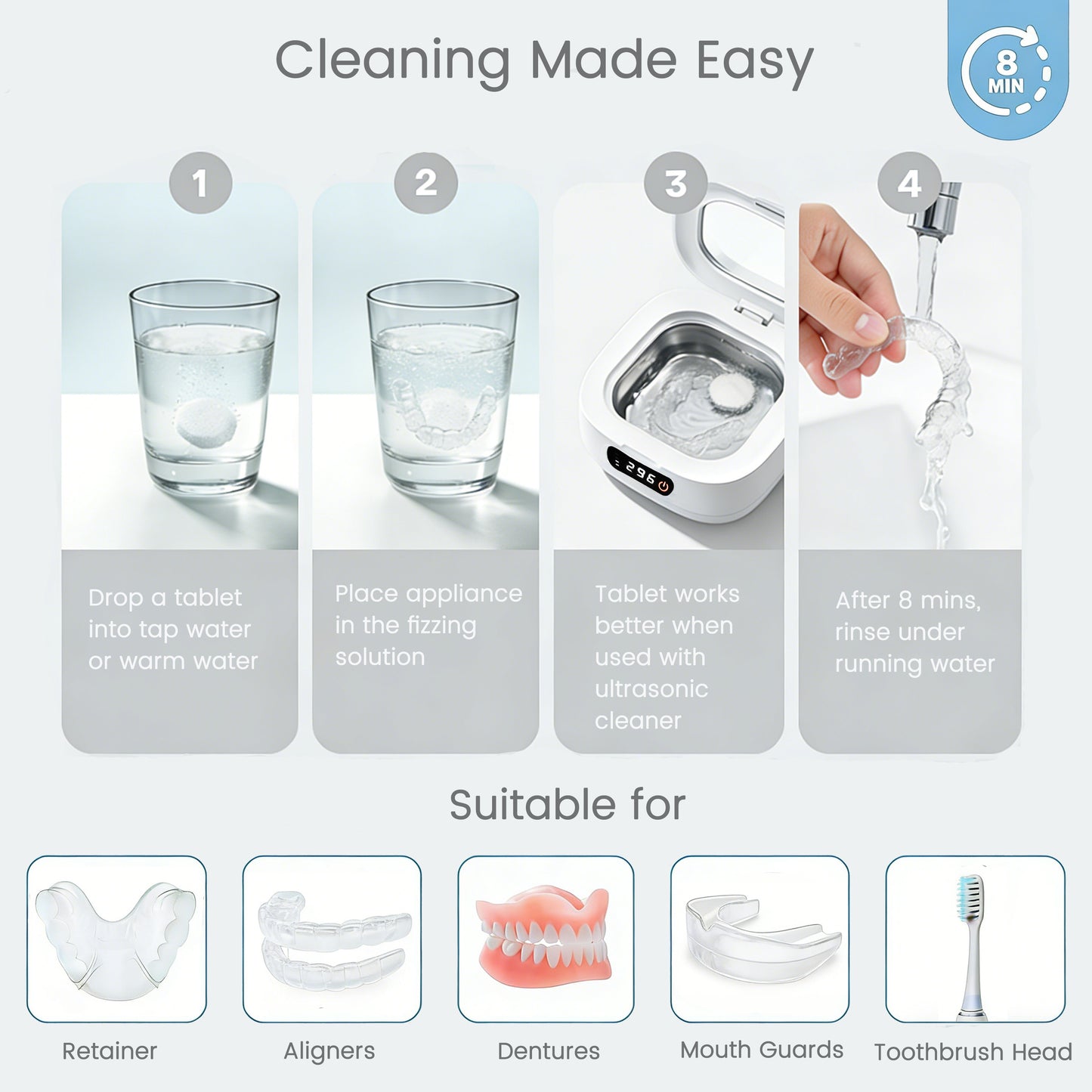 Retainer Cleanser Tablets